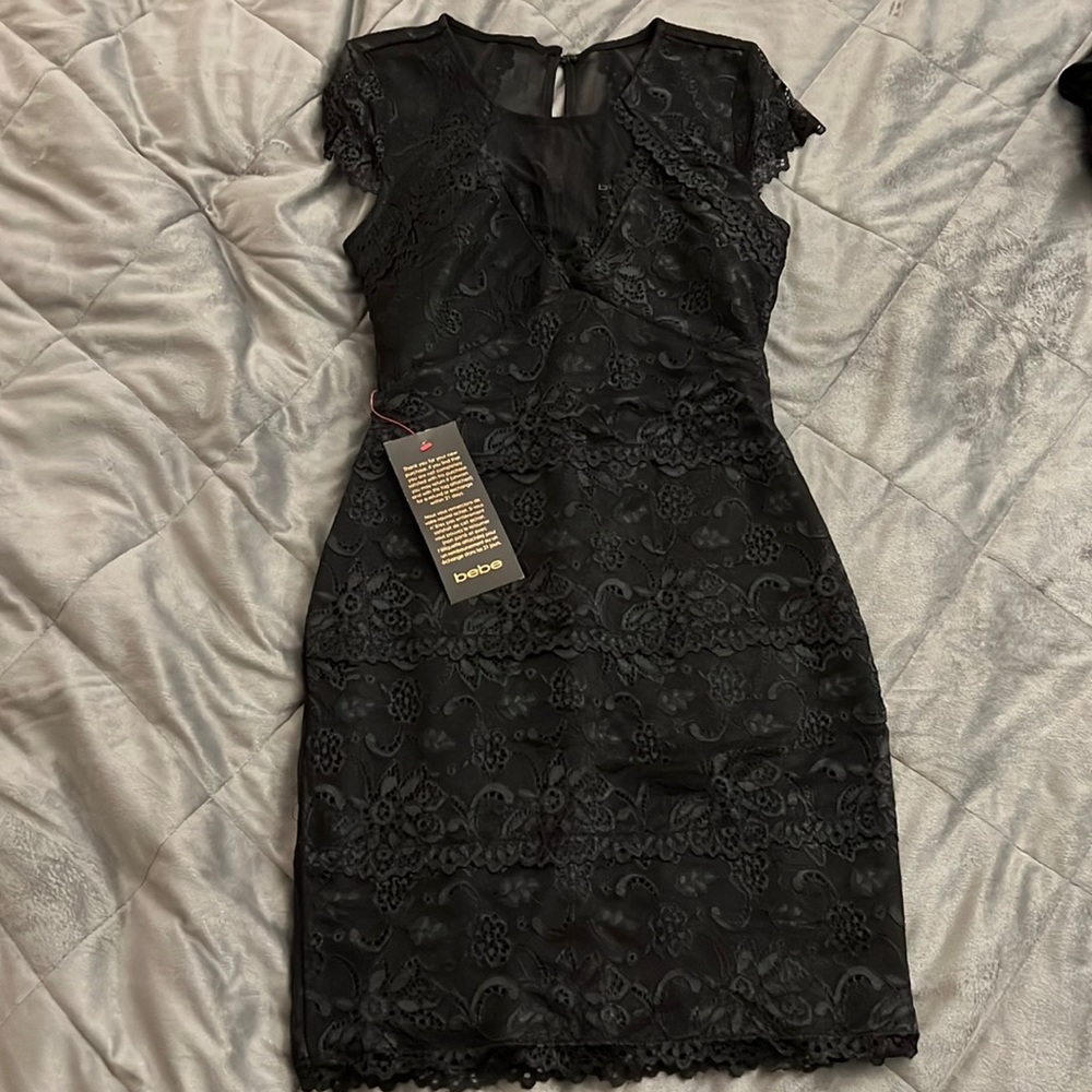 Bebe black dress size S